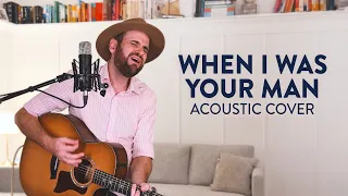 When I Was Your Man - Bruno Mars (Patrick Lawrence Acoustic Cover)