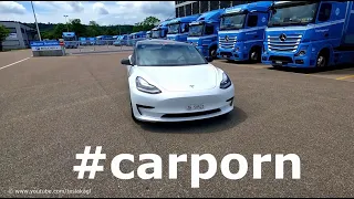 Carporn - Tesla Model 3 "Luna" - Tesla Kägi #carporn #drone #gopro #tesla #love #peace