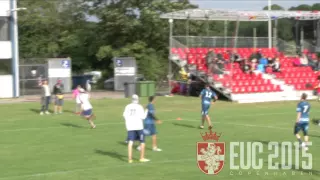 European Ultimate Championship 2015 - highlight Game ITA VS FIN