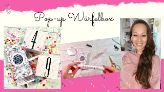 ☀️💞 Pop-up Würfelbox  I mit Papier von ACTION I DIY I Annilis Welt  ☀️💞