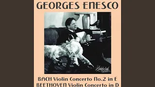 Violin Concerto No. 2 in E Major, BWV 1042: II. Adagio (Live)