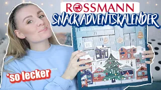 YUMMY! 😋 Der ROSSMANN SNACK ADVENTSKALENDER 2022 ist so so lecker! 😍 Vegane Snacks + Verlosung