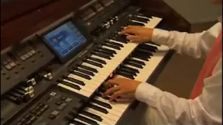 Ryoki Yamaguchi Playing Brand New Roland AT-900 Organ - Artist of Japan & USA