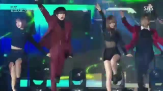 161226 GOT7, Seventeen, GFriend and Twice - Who's your Mama @ 2016 SBS 가요대전 Gayo Daejun HD