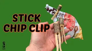 Made a  Chip Clip/Clothespin From a Stick