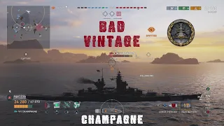 Bad Vintage (Champagne Gameplay Review - World of Warships Legends)
