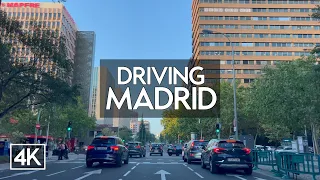 [4K] Driving Madrid | Hortaleza, Chamartín, Tetuán, Peñagrande, Argüelles, Chamberí, A5 | POV 4K HDR