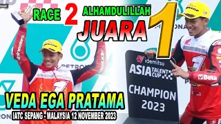 🇮🇩 Selamat...‼️VEDA CHAMPION ❤️ IATC 2023📌 di Circuit Sepang Malaysia 🇲🇾
