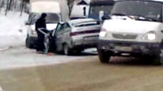 Страшное ДТП Смоленск 2015. Big car crash in Smolensk.