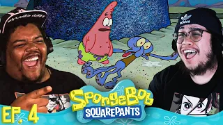 SQUIDWARDS MY BEST FRIEND!! | Spongebob Season 1 Episode 4 GROUP REACTION