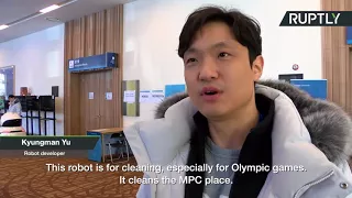 South Korea Gets Robot to Volunteer in PyeongChang 2018 Winter Olympics