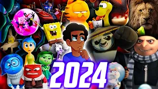 Every Upcoming 2024 Animated Movie Ranked