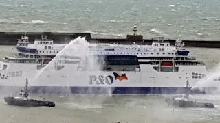 P&O Liberte, world's biggest double ended ferry