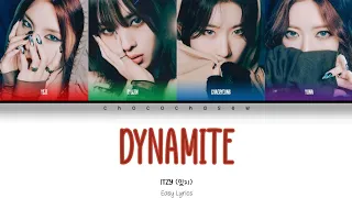 ITZY (있지) "Dynamite" Color Coded Lyrics | Easy