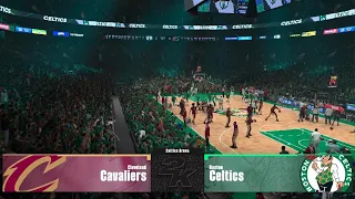 NBA 2K24: Cleveland Cavaliers vs Boston Celtics Game 1 Round 2