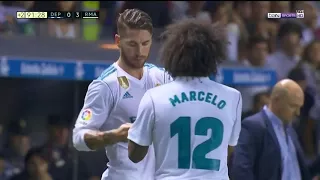 Ramos Red Card Deportivo vs Real Madrid 20 08 2017 HD 720p