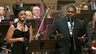 WFAA's Demond Fernandez performs at 'Together We Sing' unity event with Dallas Symphony Orchestra