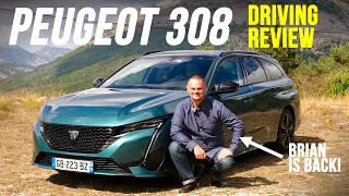 Brian is back!! With the all-new Peugeot 308 DRIVING REVIEW 2022 308 SW PHEV vs Hatch petrol