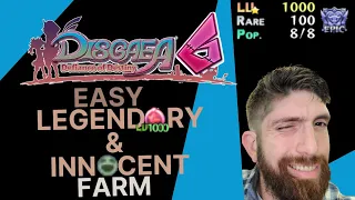 Disgaea 6   Easy Legendary Item and Unique Innocent Farm