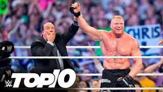 Shocking WrestleMania moments: WWE Top 10, March 2, 2023