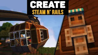 Create: steam 'n rails tutorial / guide 1.18.2 - 1.19.2 (minecraft java edition)