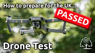 Preparing to pass the UK drone theory test