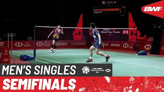 BWF World Tour Finals 2021 | Kunlavut Vitidsarn (THA) vs Lee Zii Jia (MAS) | Semifinals