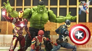 Avengers Assemble vs THANOS Fight Scene Final Episode