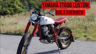 Yamaha TT600 Custom Scrambler - Build overview