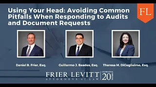 Using Your Head: Avoiding Common Pitfalls When Responding to Audits and Document Requests