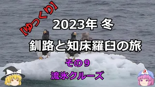 【ゆっくり】2023年冬 釧路と知床羅臼の旅 その9 流氷クルーズ