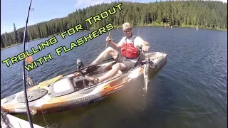 How to Catch Trout: Trolling with Flashers from a Kayak - KastKing