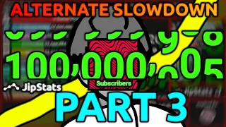 PewDiePie's 100 Million Subscribers: Alternate Slowdown of 2019 Part 3