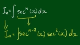 Reduction Formula for Integral of ∫sec^n(x)dx