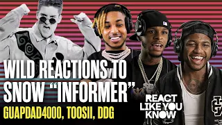 Wild Reactions To Snow "Informer" — Guapdad4000, Toosii, DDG, Almighty Suspect, Dax