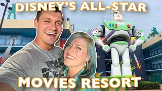 Disney World's CHEAPEST Hotels: All-Star Movies Staycation | Room Tour, Food Reviews, Resort Tour