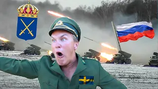 Sverige rustar inför Ryssland