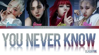 BLACKPINK (블랙핑크) - You Never Know Lyrics [Color Coded Han/Rom/Eng]