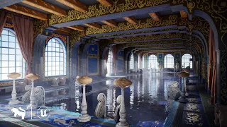 Roman Swimming Pool Environment | Unreal Engine 5