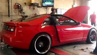 600hp 300ZX Twin Turbo Dyno Stock Motor GT28RS