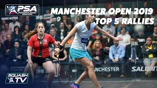 Squash: Manchester 2019 - Top 5 Rallies