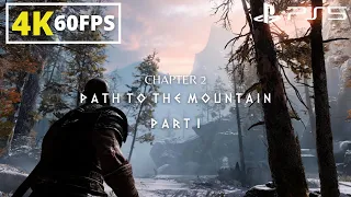 GOD OF WAR PS5 Gameplay Walkthrough Chapter 2 Part 1 (4K 60FPS) - No Commentary