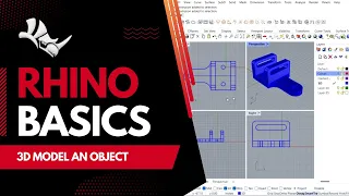 Rhino 7 - How to 3D Model a Basic Object