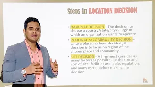 Location decision in supply chain | supply chain management | ROLL NO - MB/19/A/085