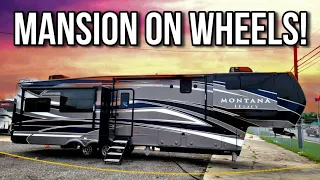 This Montana Legacy fifth wheel RV will BLOW YOU AWAY! 3781RL