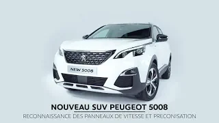 PEUGEOT 5008 SUV | Speed Limit Sign Recognition and Recommendation