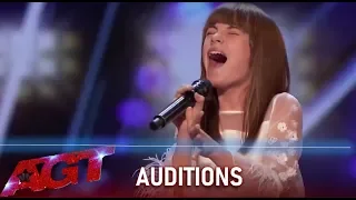 Charlotte Summers: Sweet Little Girl Turns Into A Singing Lion! | America's Got Talent 2019