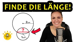 Mathe RÄTSEL Geometrie – Wie lang ist die Strecke?