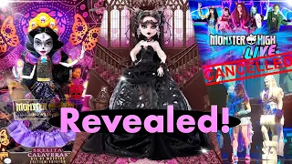 🎀💀MONSTER HIGH💀🎀| NEWS 2023❗️|Vampire Heart Draculaura, Howliday Skelita, Live Tour CANCELLED!🔥