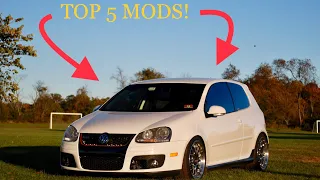 TOP 5 MUST DO mods for your MK5 GTI!